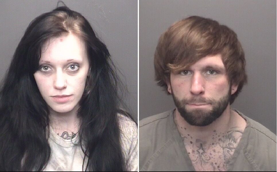 Sidnee Roberts and Kyle Dersch (Vanderburgh County Jail)